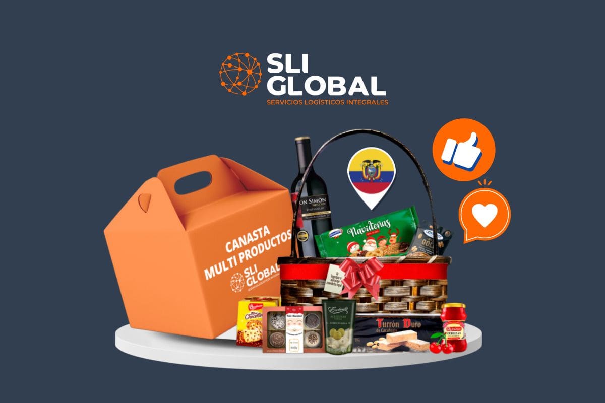 Canasta navideña, maquila y acondicionamiento